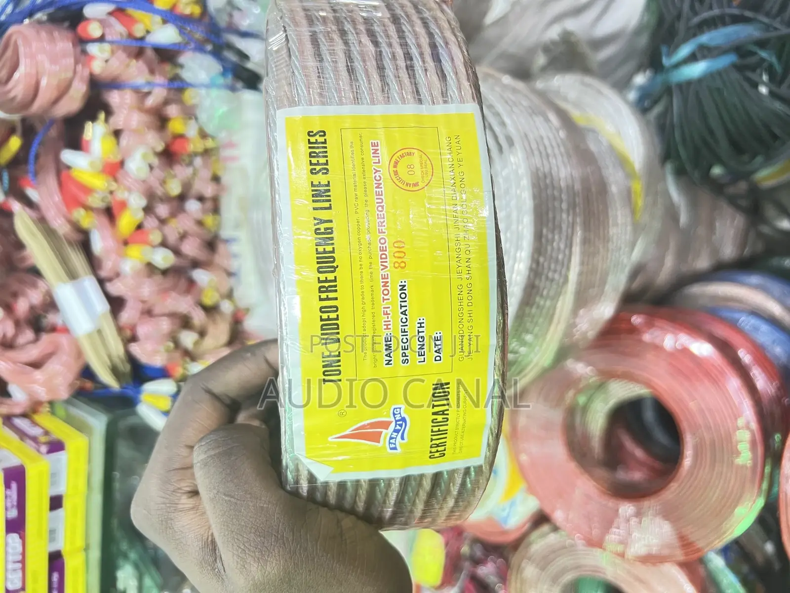 100 Yards Copper Vedeos and Audio Cable