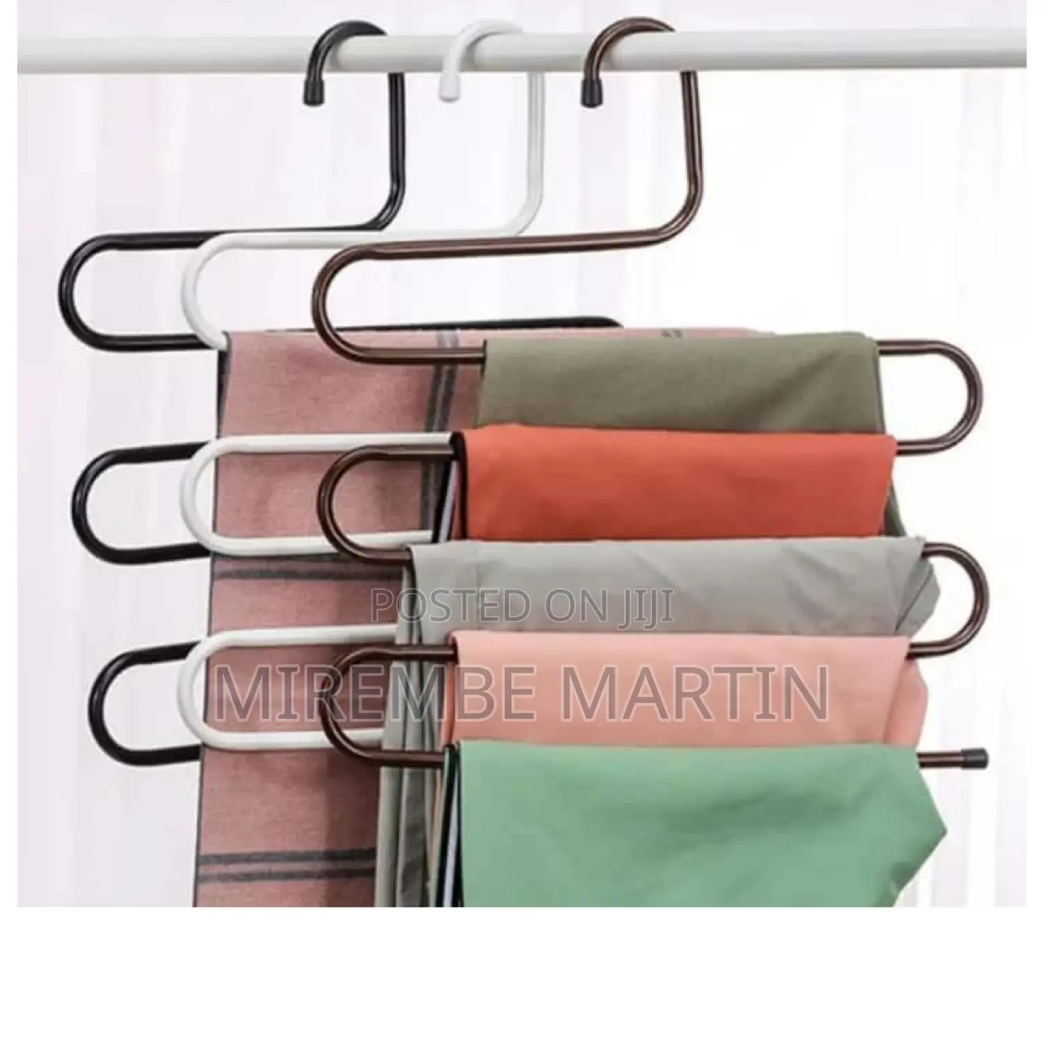 1 PC Silver Pants, Trousers Hanger.