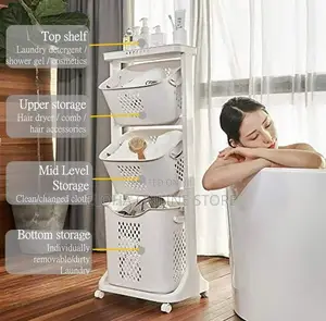 3 Tier Laundry Hamper Basket