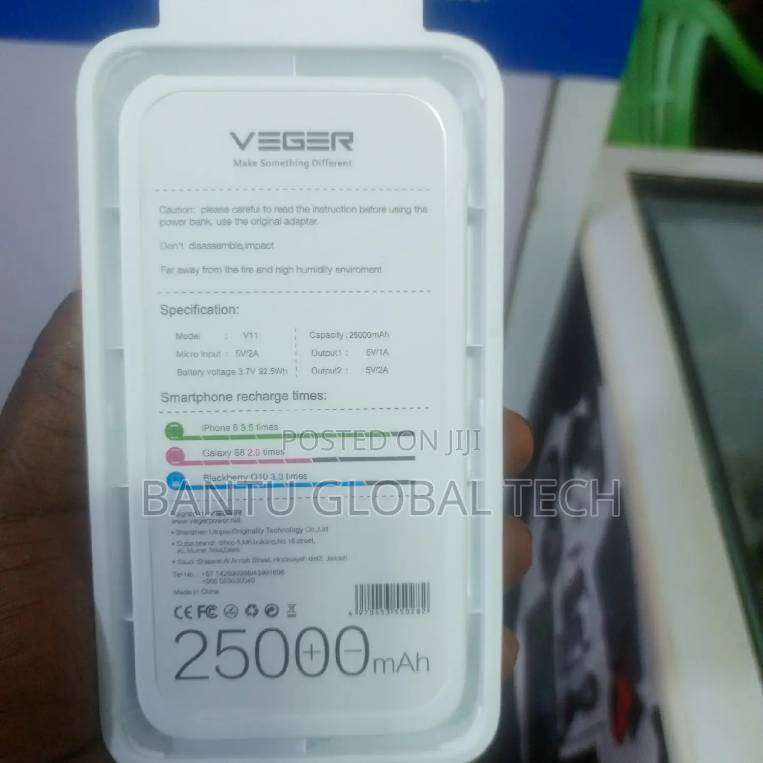 Original Power Bank 25000amh