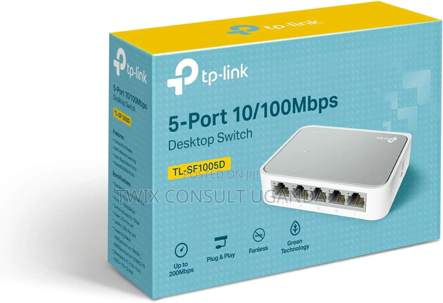 Tp-Link Tl-Sf1005d 5port 10/100mbps Switch