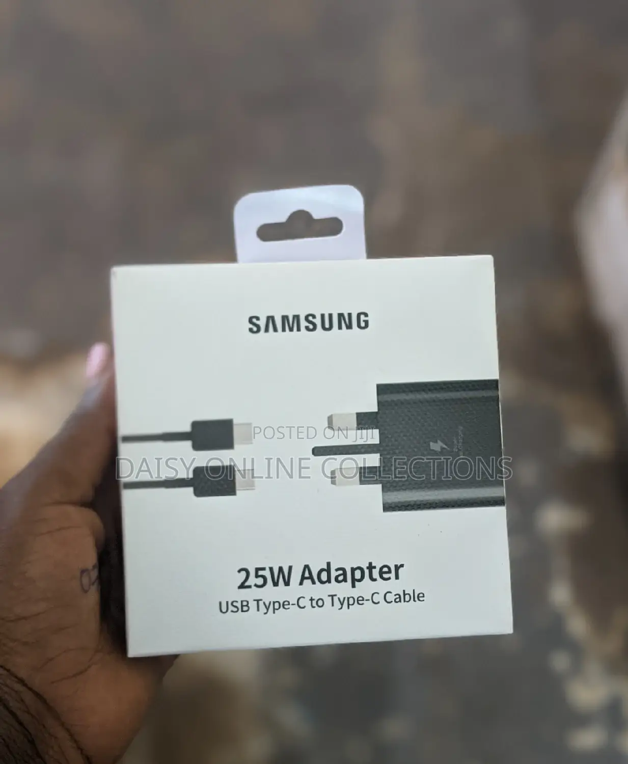 C to C Samsung Charger 25w Black