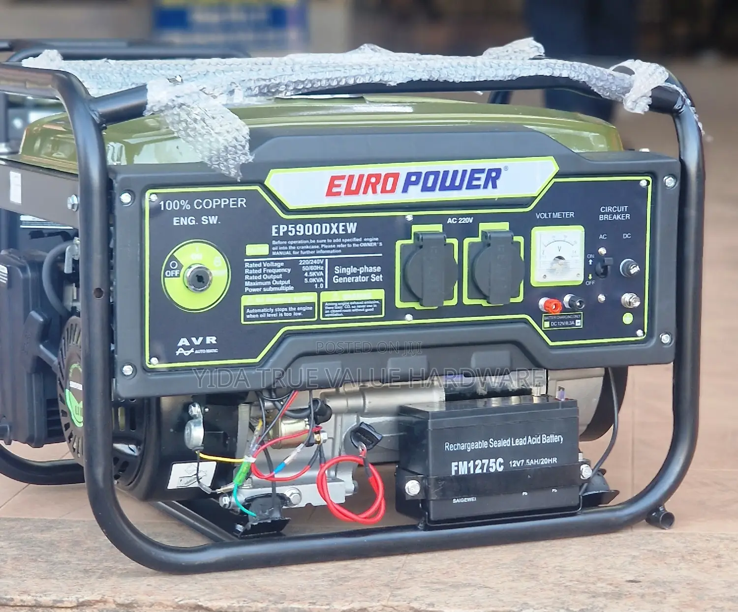 Generator 5kva Euro Power