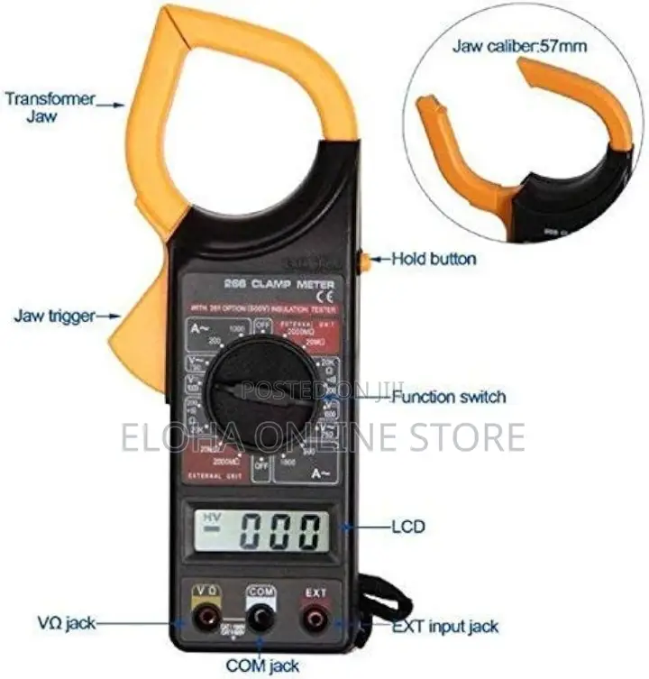 LCD Digital Clamp Meter