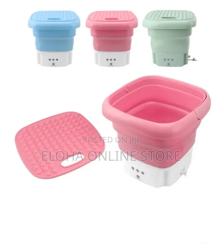 Mini Folding Washer and Dryer Combo,With Small Foldable