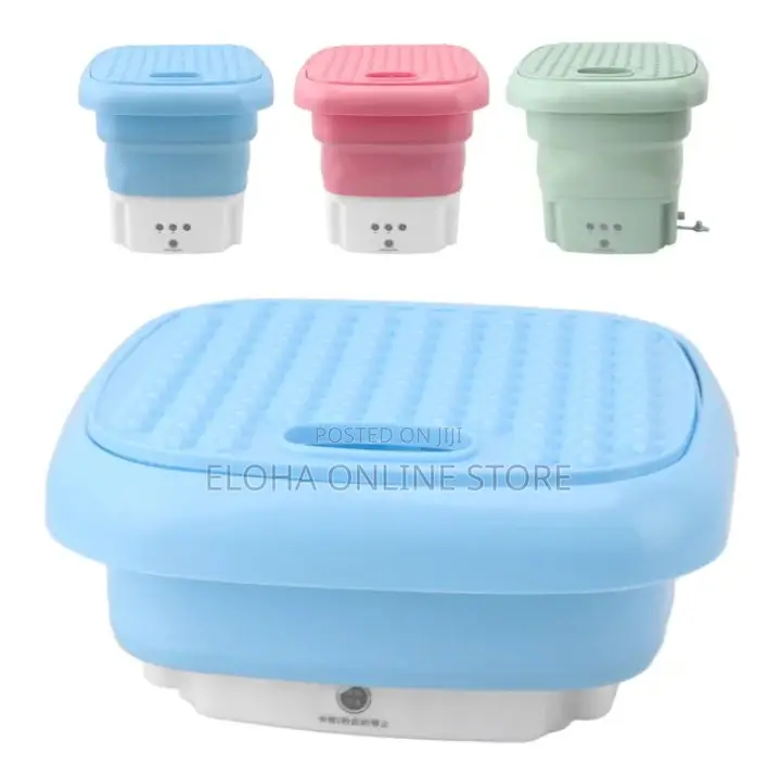 Mini Folding Washer and Dryer Combo,With Small Foldable