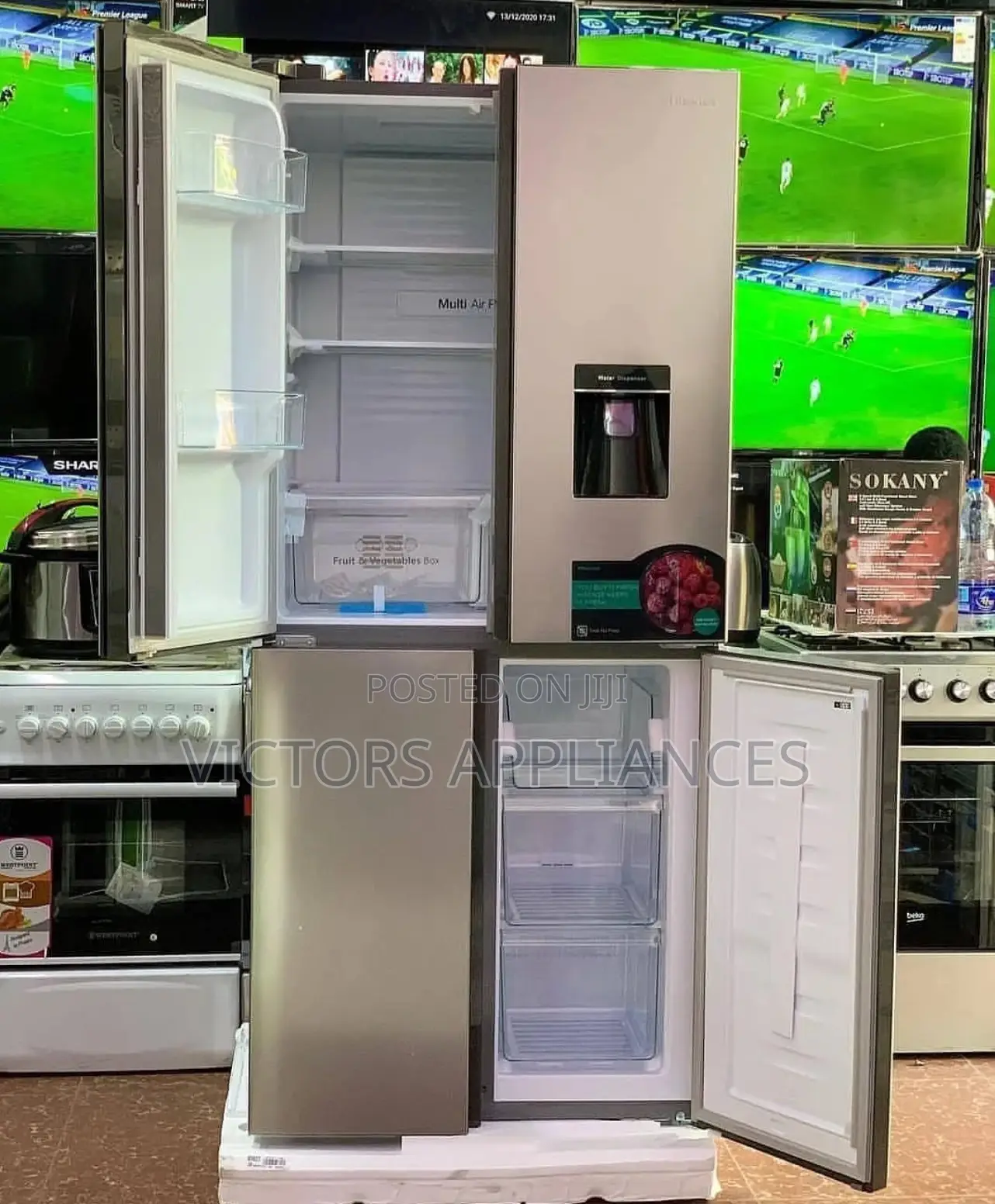 Hisense 515L 4 Door Refrigerator