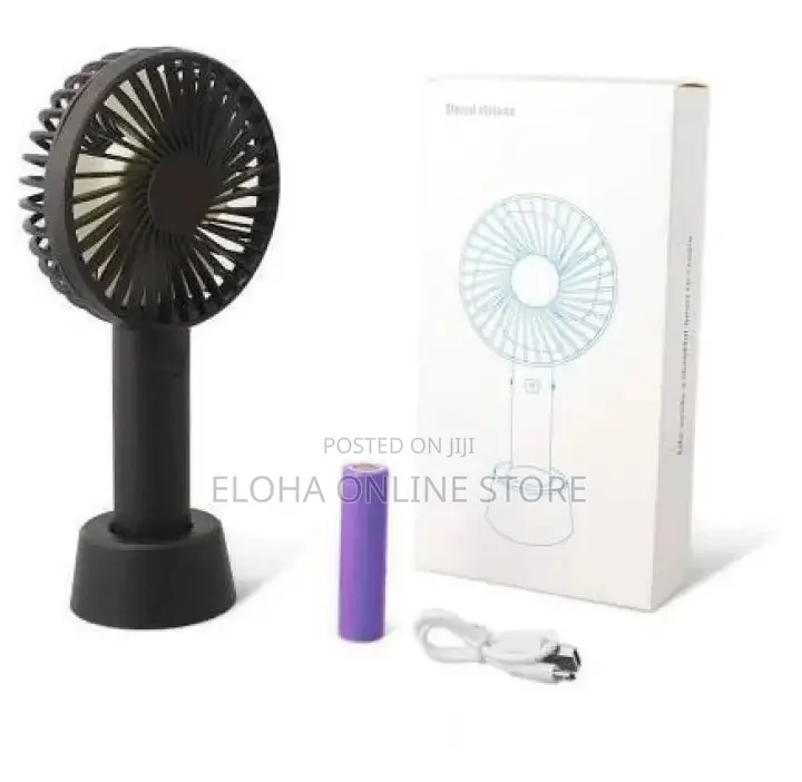 2 Way Rechargeable Handheld Portable Fan