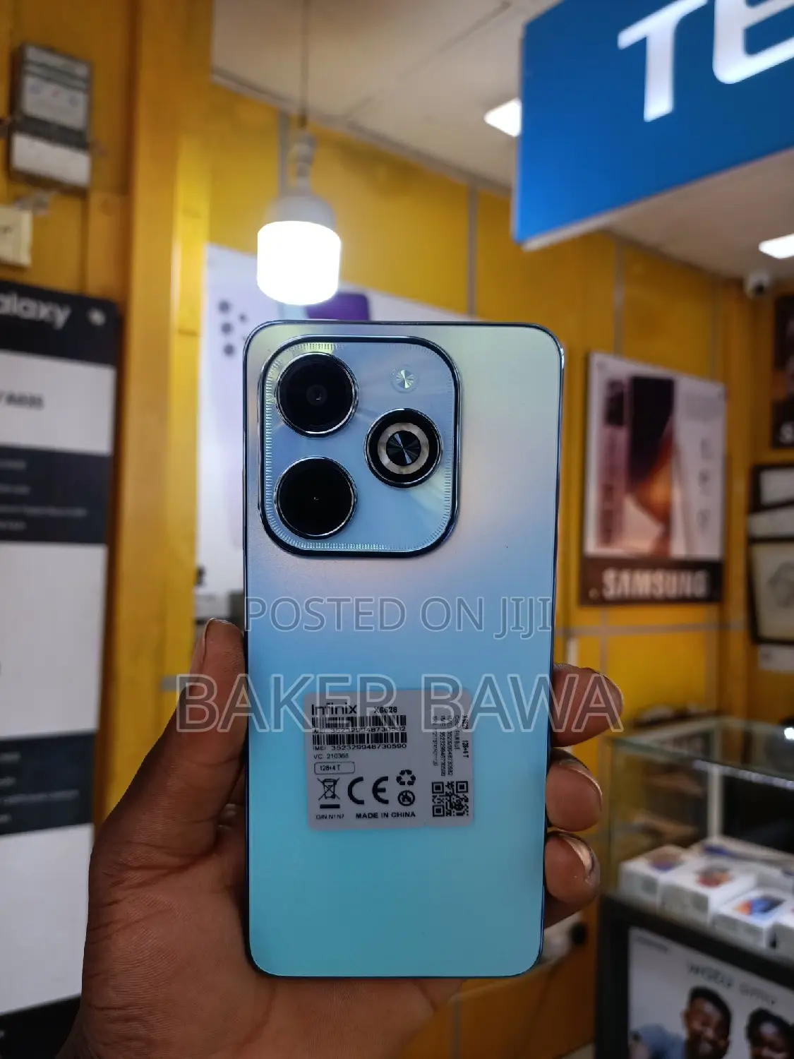 New Infinix Hot 40i 128 GB Blue