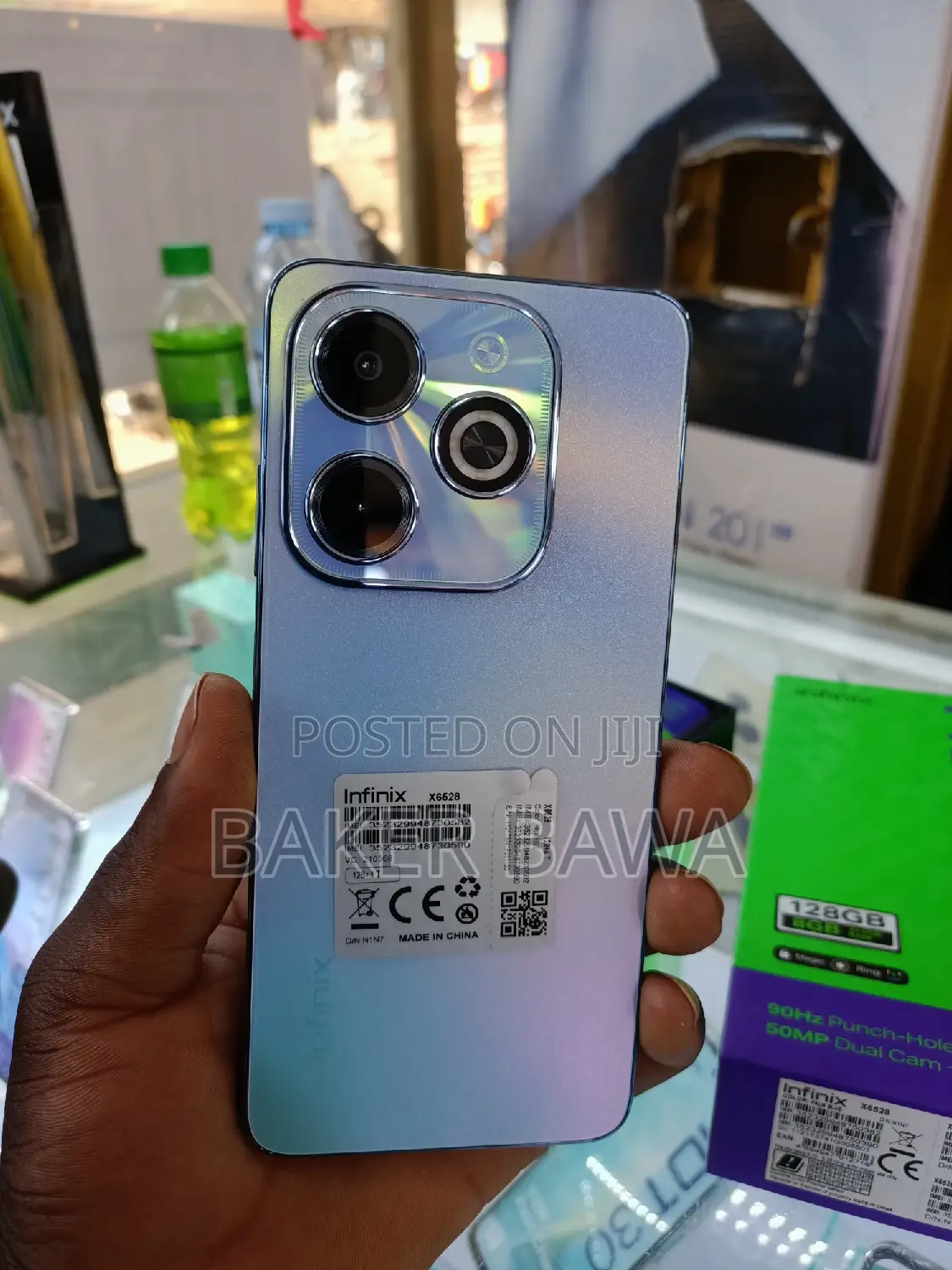 New Infinix Hot 40i 128 GB Blue