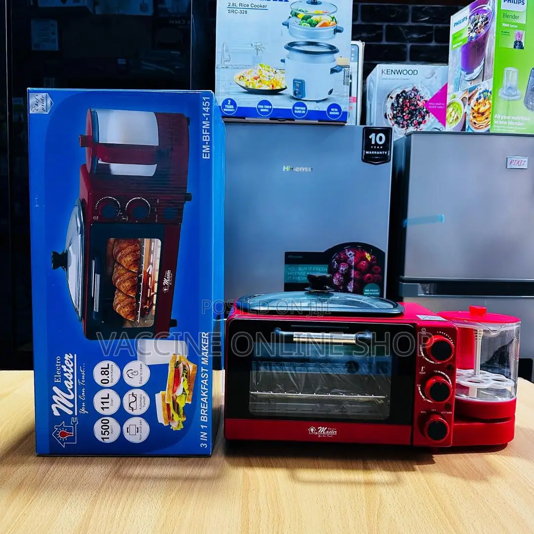Master 3in1 Breakfast Maker Machine/3in1 Breakfast Maker