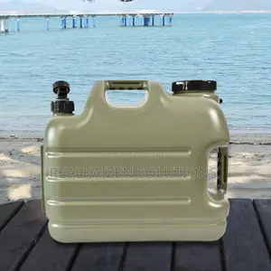Outdoor 25L Green Water Storage Tank Jerrycan With Spigot