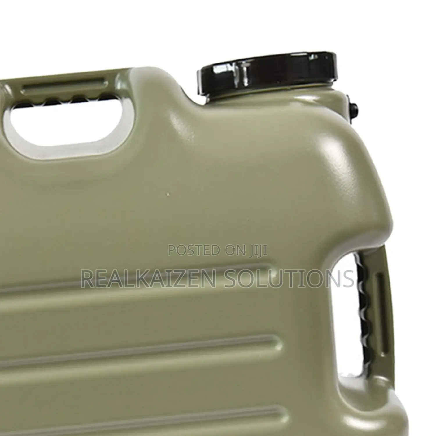 Outdoor 25L Green Water Storage Tank Jerrycan With Spigot
