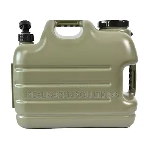 Outdoor 25L Green Water Storage Tank Jerrycan With Spigot