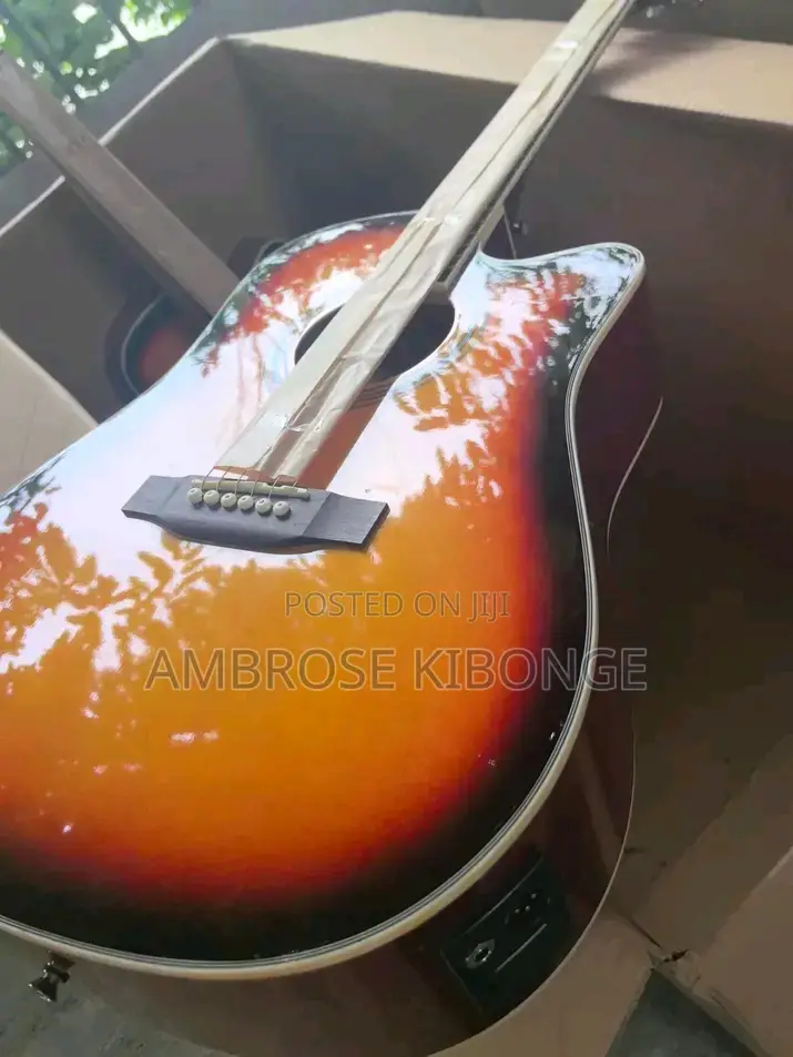 Full Size 41inch MAGICAL Powered Acoustic Guitar |Jack Cable