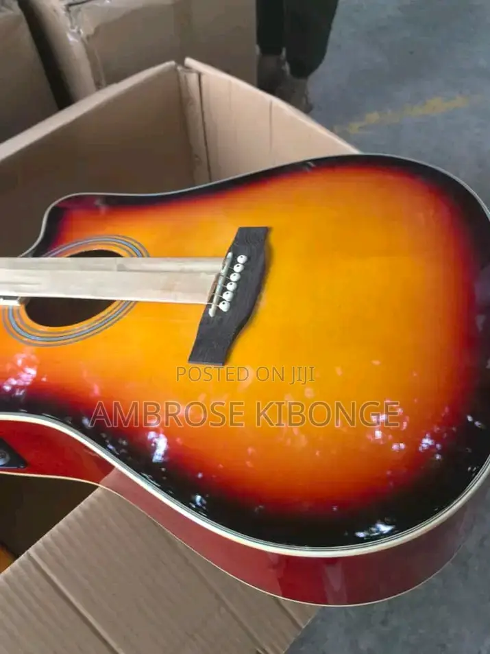 Full Size 41inch MAGICAL Powered Acoustic Guitar |Jack Cable