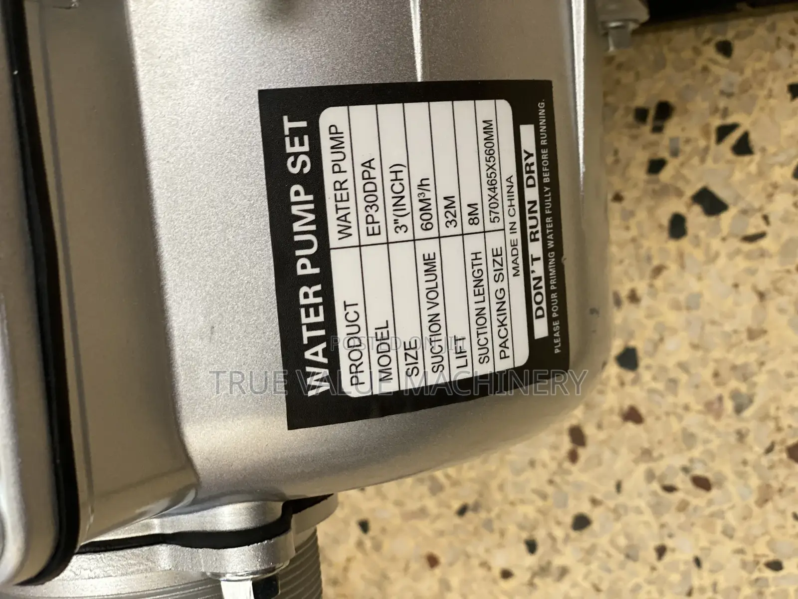 Diesel Water Pump 3 Ich Easy Power Italy