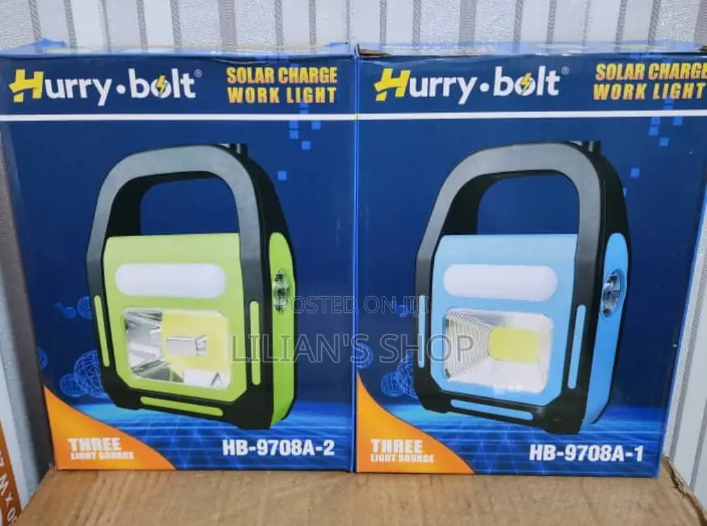 Hurry -Bolt Solar and Electric Charge