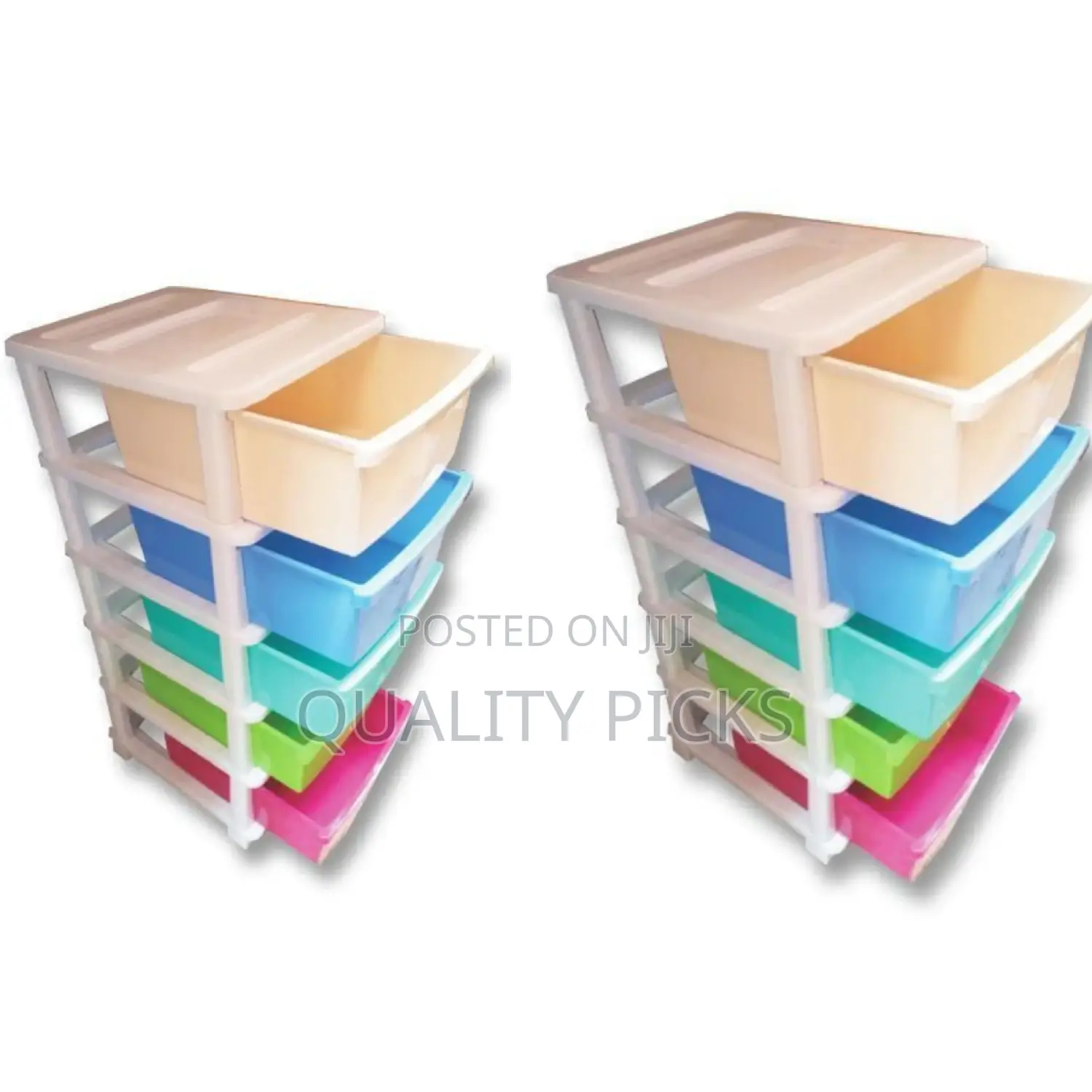 Kids Plastic Storage Drawer