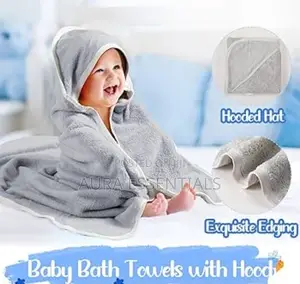 Super Easy Hooded Baby Towel