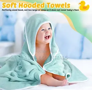 Super Easy Hooded Baby Towel