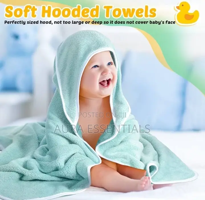 Super Easy Hooded Baby Towel