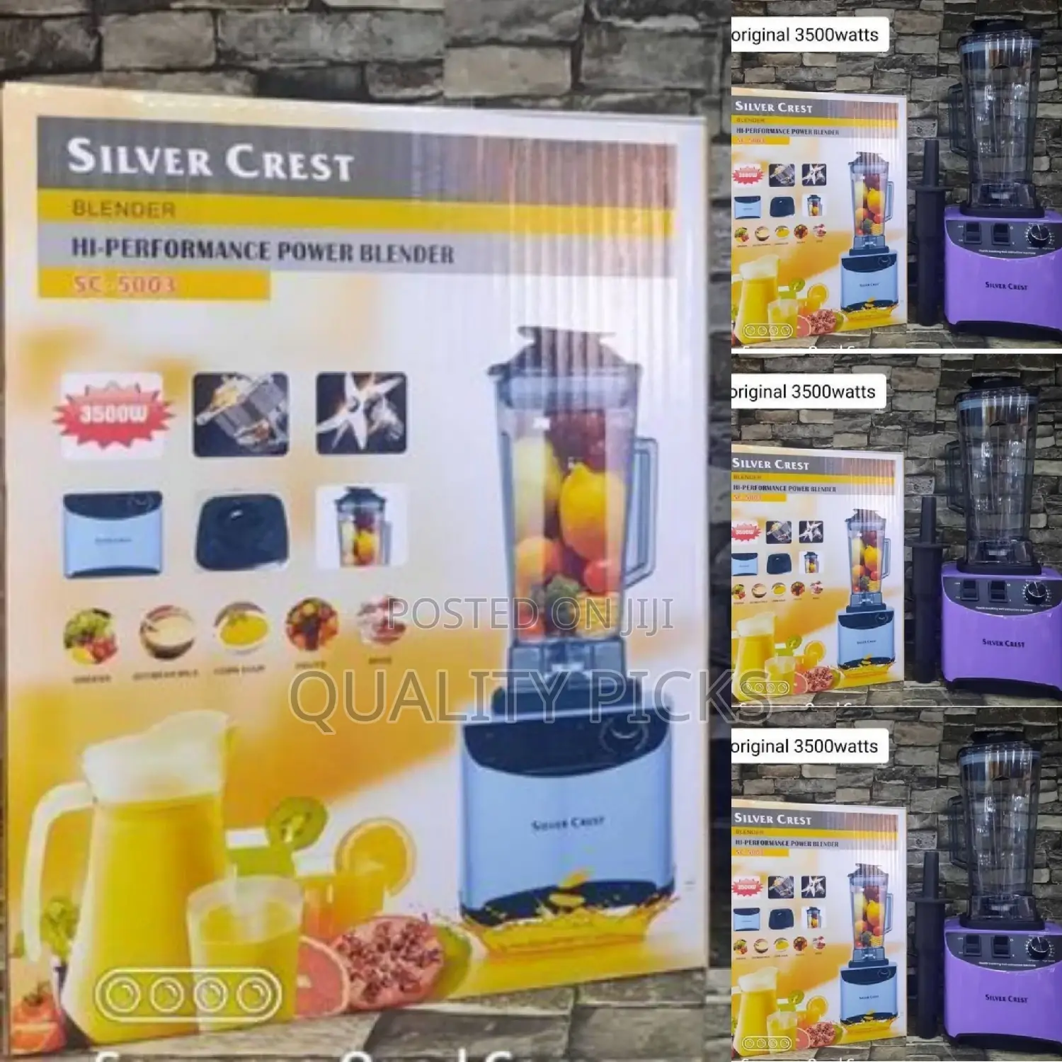 High Power Sliver Crest Blender
