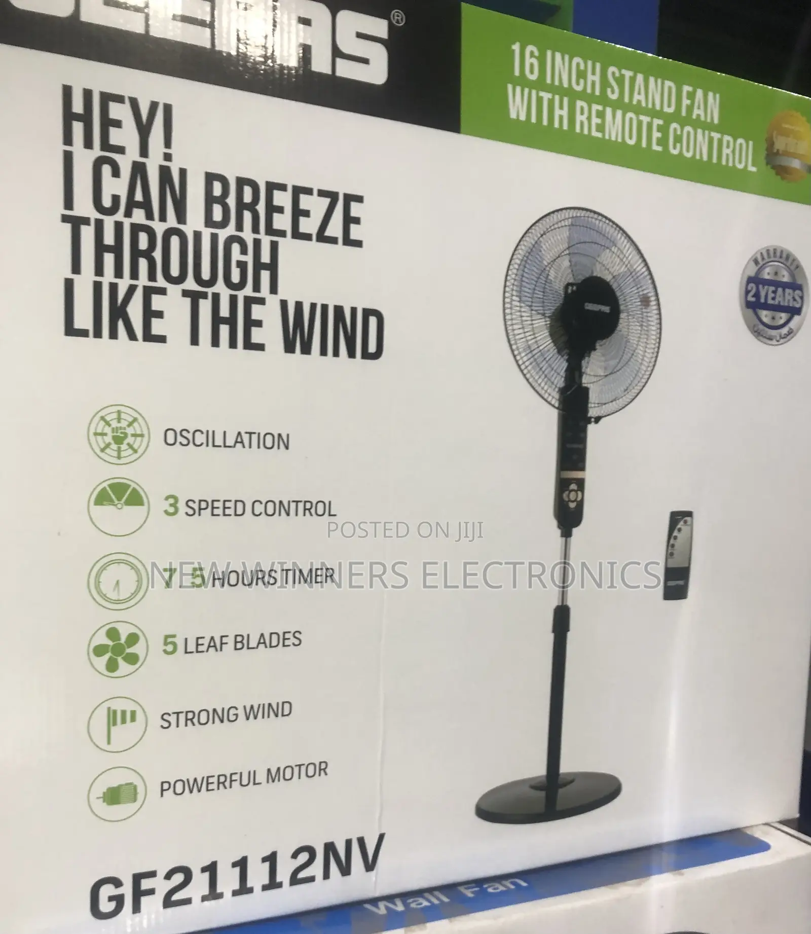 Geepas Stand Fan
