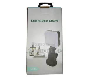 LED Video Light AY-49J - For Phones, Tablets, Laptops