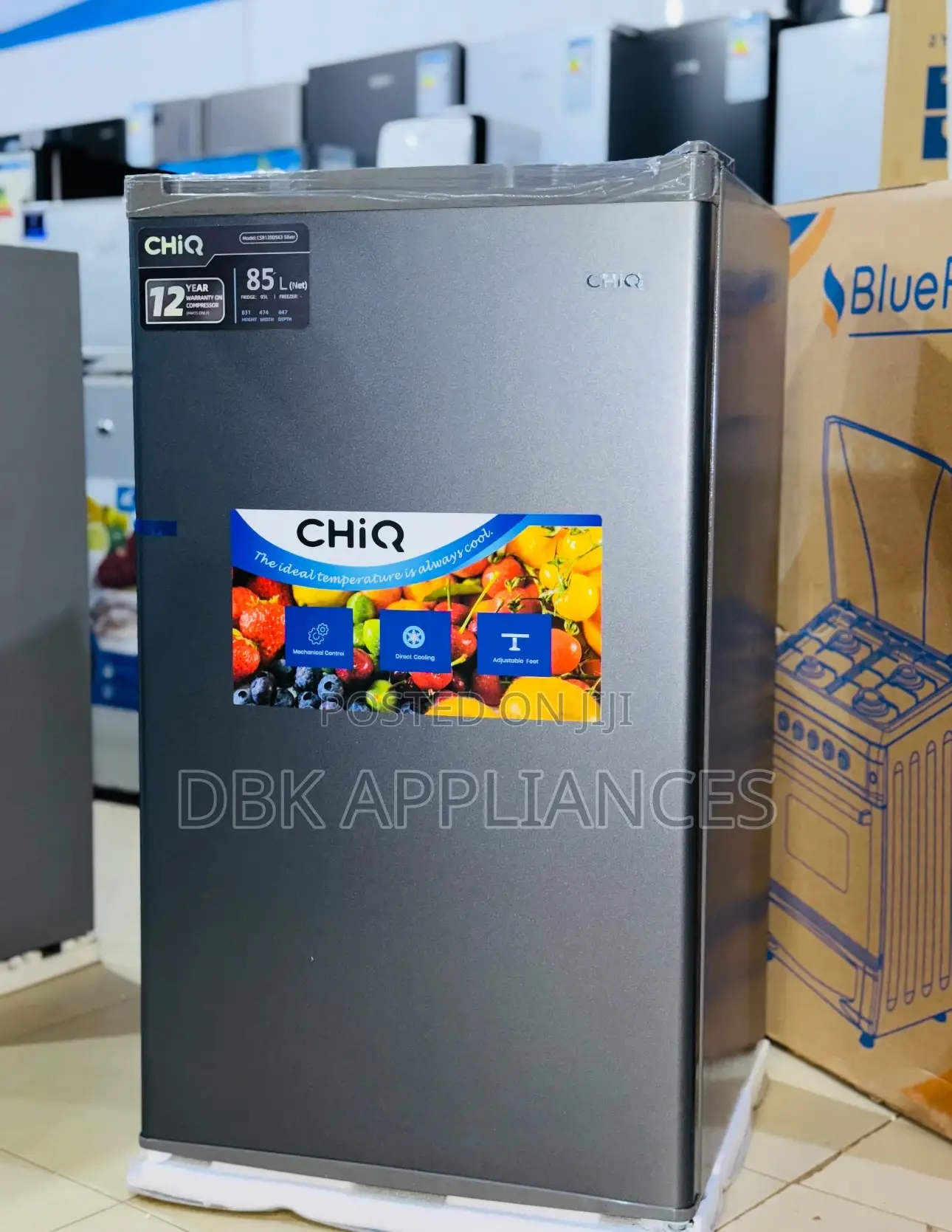 Chiq 120l Single Door Refrigerator