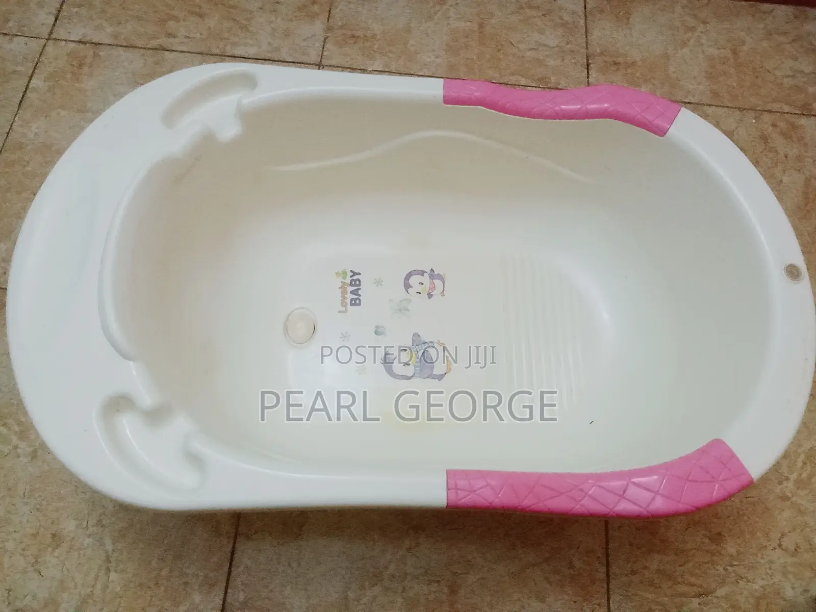 Baby Big Bath Set Big Basin, Covered Basket, Bucket, Bath