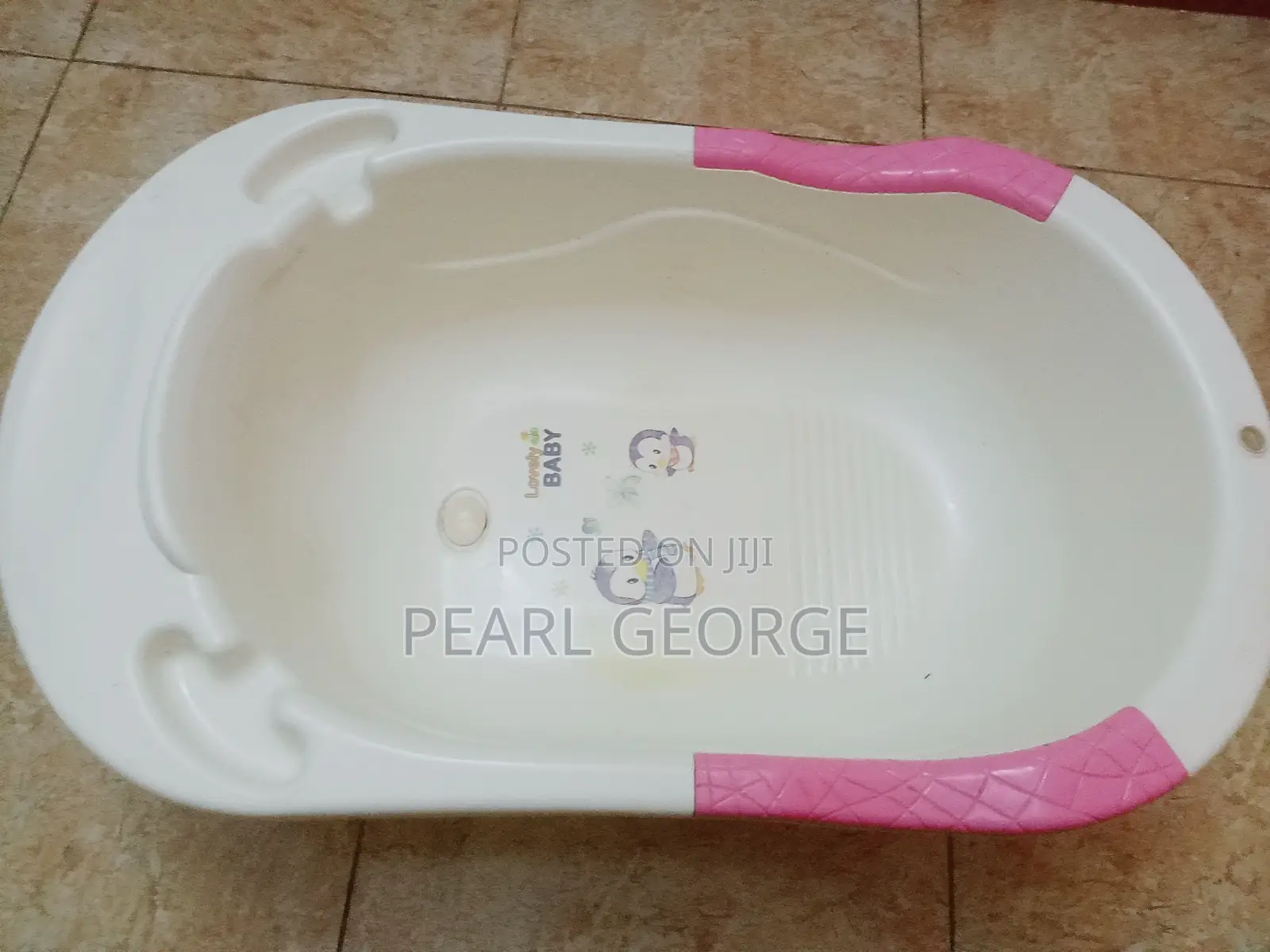 Baby Big Bath Set Big Basin, Covered Basket, Bucket, Bath