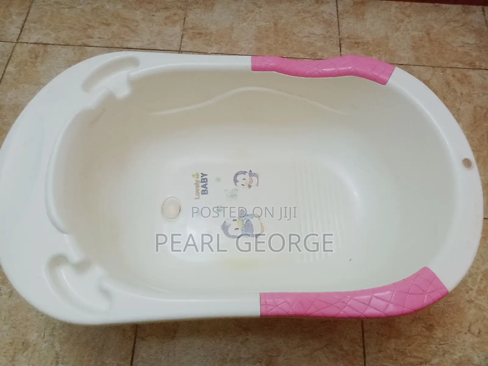 Baby Big Bath Set Big Basin, Covered Basket, Bucket, Bath