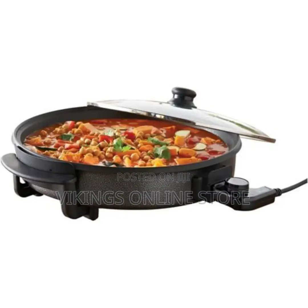 Boma 6L – 42cm Low Fat Electric Frying Pan