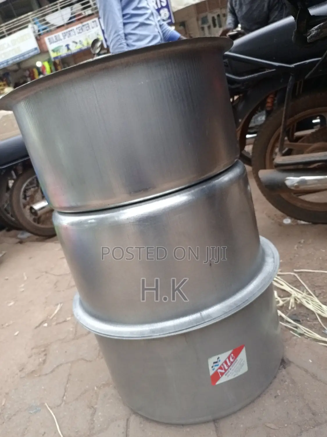 3pc Saucepan Set 31L ,32L and 33L