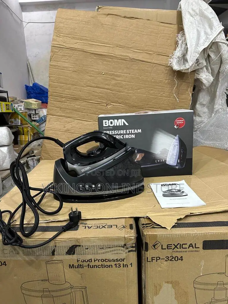 GERMAN BOMA Pressure Steam Electric Iron