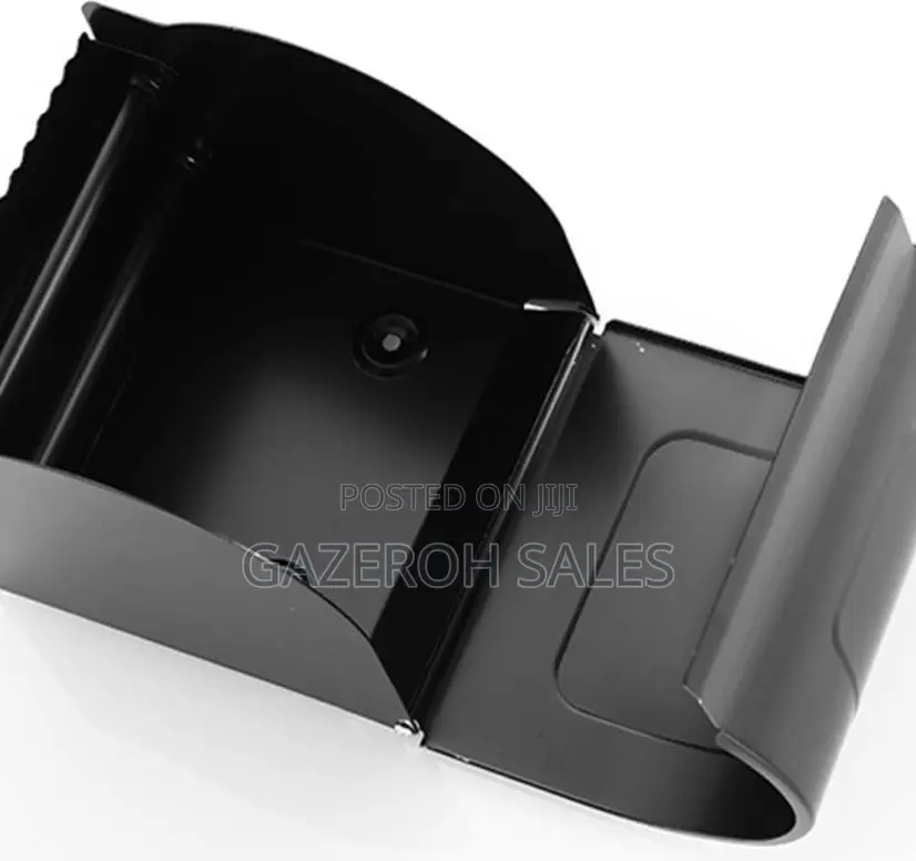 Toilet Roll Holder Black
