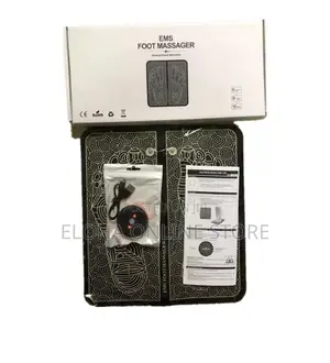 EMS Electric Foot Stimulation Massager Pad Folding Portable