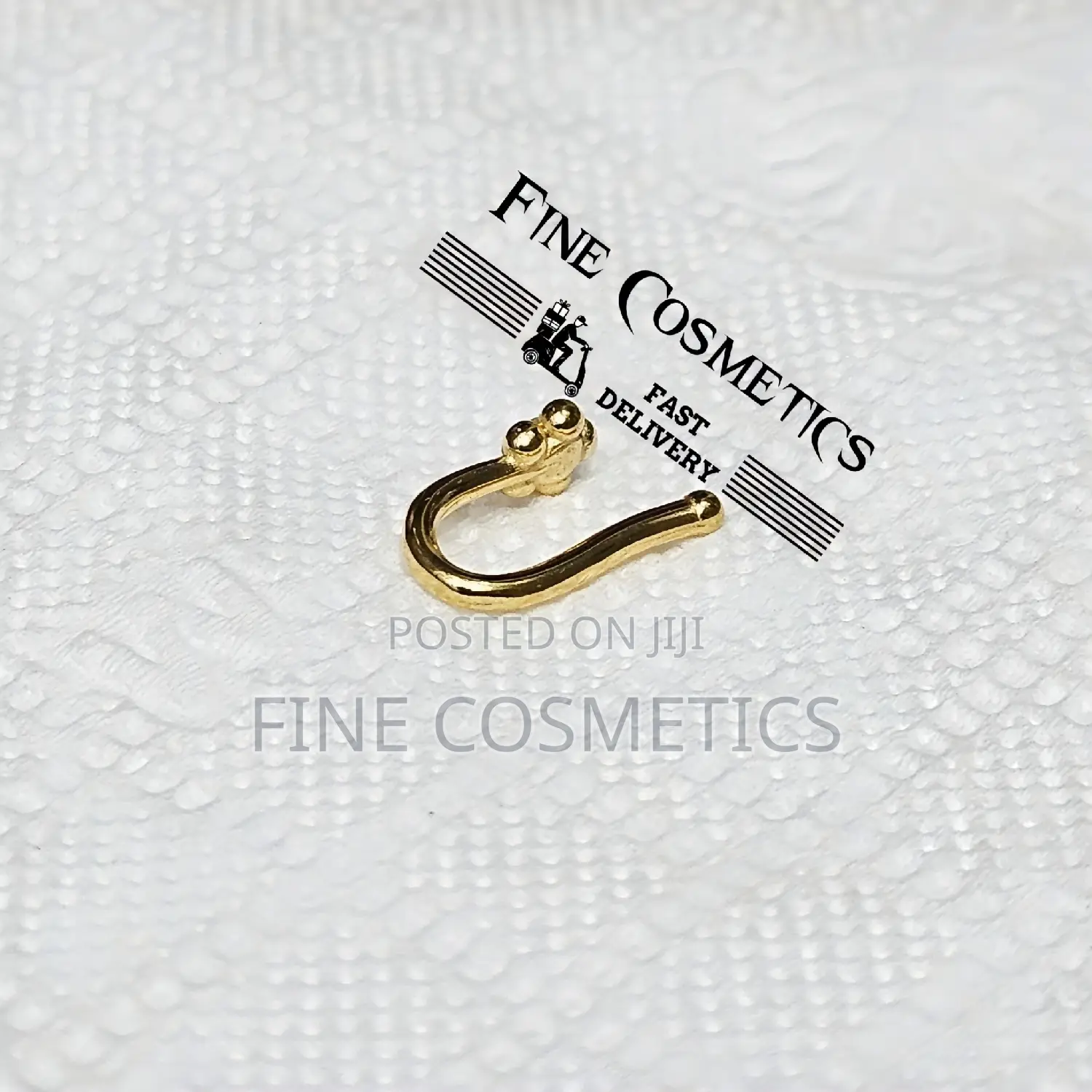 None Piercing Clip-on Nose Ring Pin, False Nosering Cuff Pin