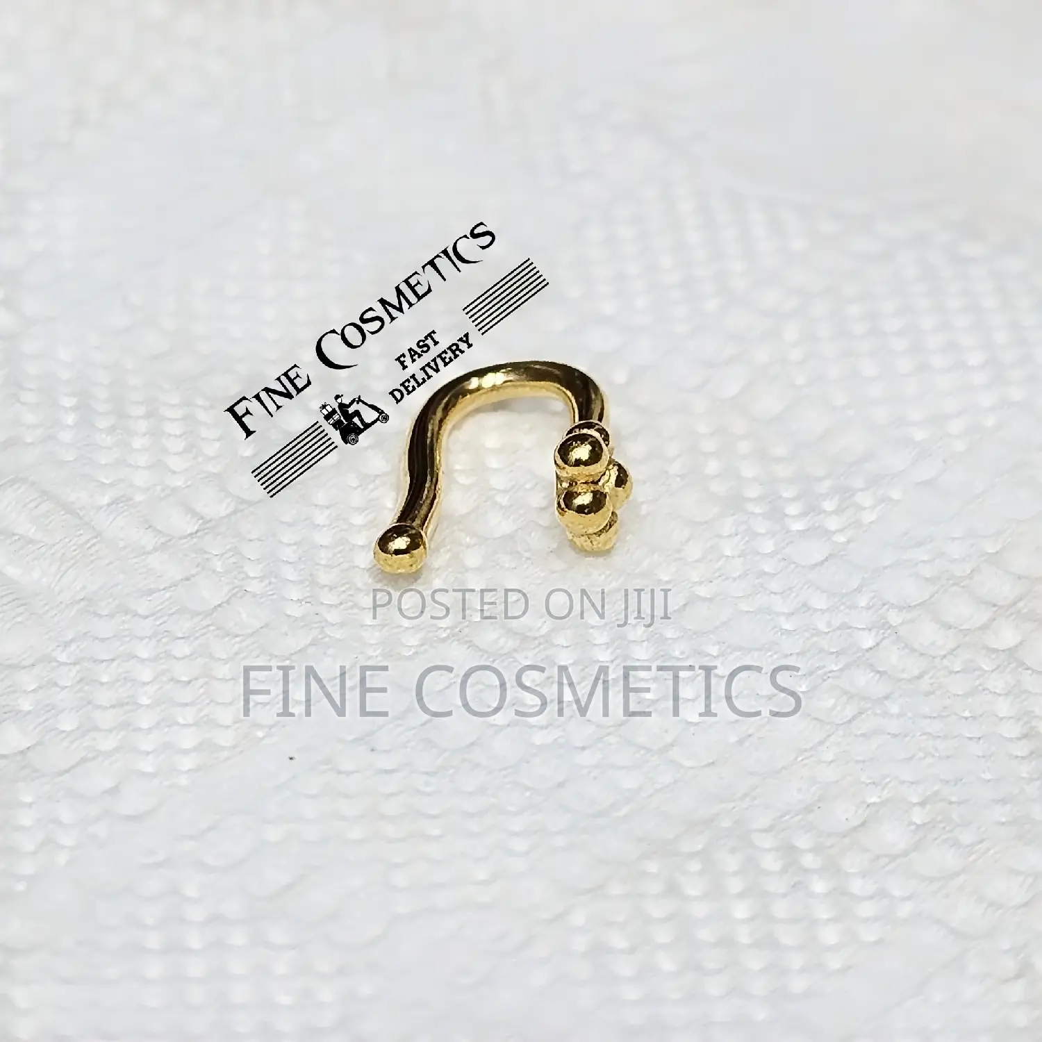 None Piercing Clip-on Nose Ring Pin, False Nosering Cuff Pin