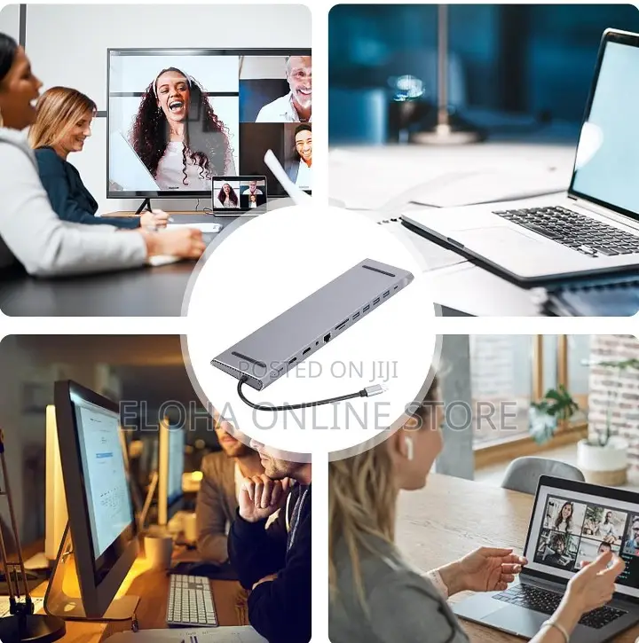 12 in 1 USB Cable Doc Station