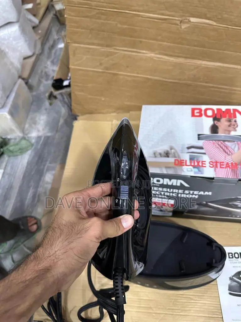 German Boma Pressure Steam Electric Iron