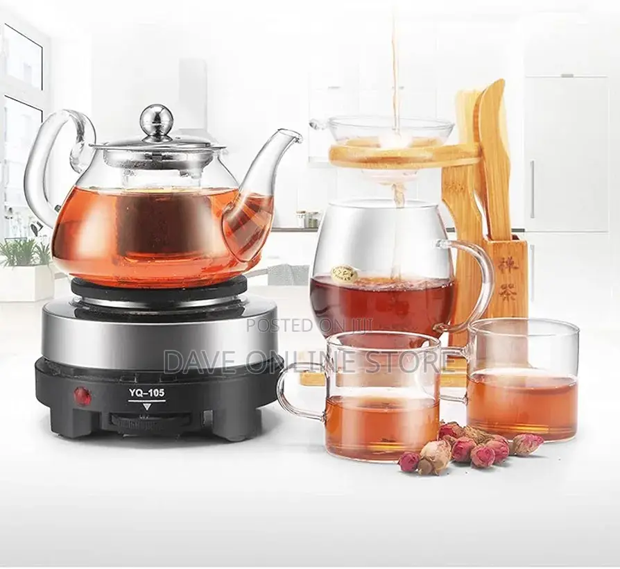 Portable 500W Electric Heater Stove, Single Burner