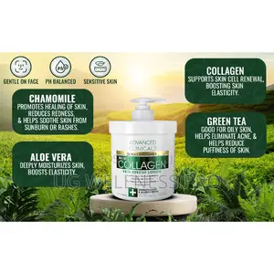 Collagen, Skin Rescue Lotion, Fragrance Free, 16 Oz (454 G)