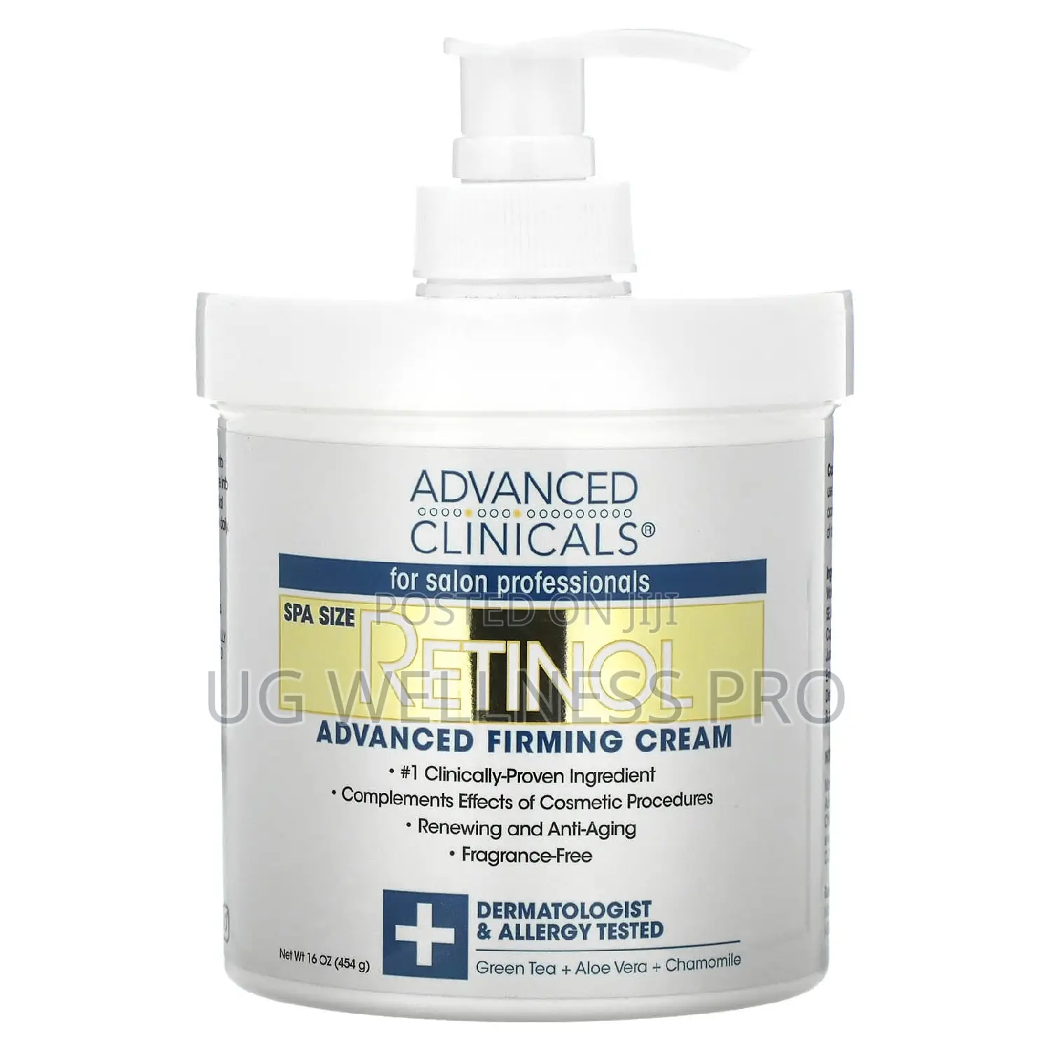 Retinol, Advanced Firming Cream, Fragrance Free, (454 G)