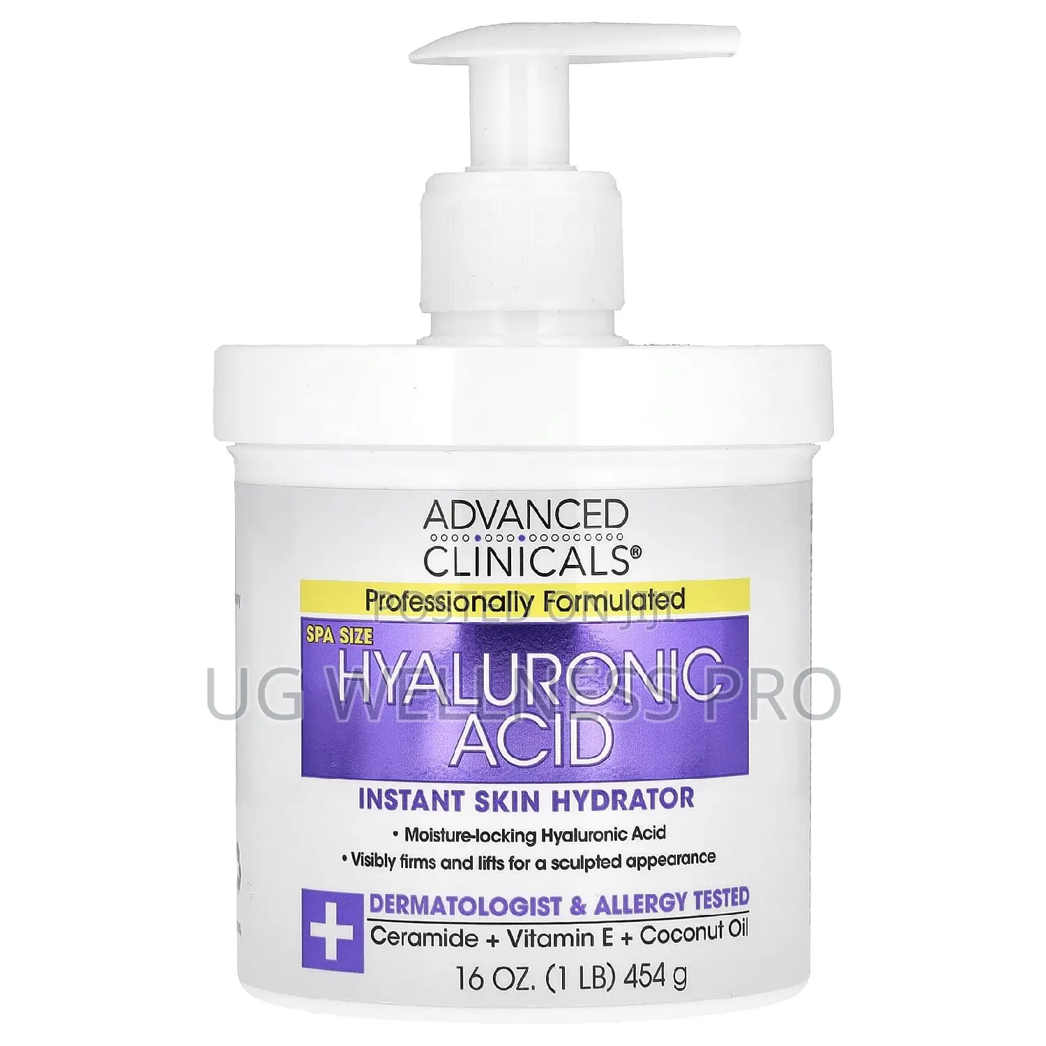 Hyaluronic Acid, Instant Skin Hydrator, 1 Lb (16 Oz)