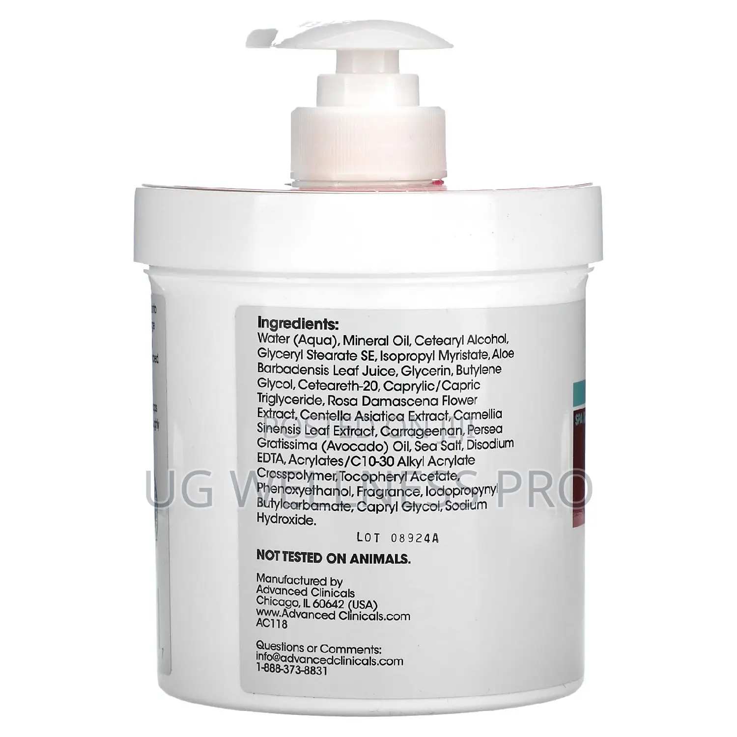 Anti-Aging Rescue Cream, Bulgarian Rose, 16 Oz (454 G)