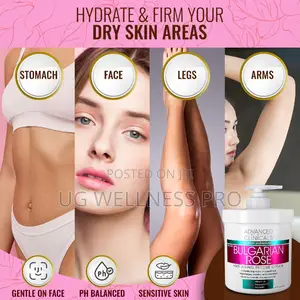 Anti-Aging Rescue Cream, Bulgarian Rose, 16 Oz (454 G)