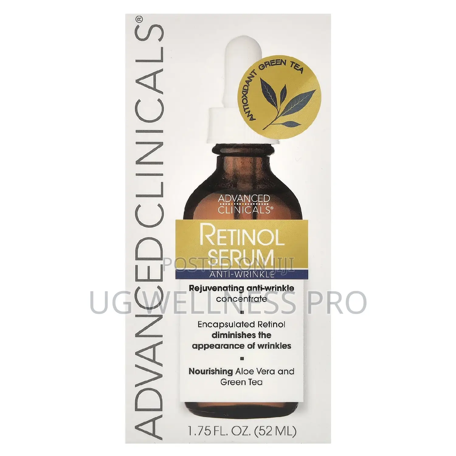 Retinol Serum, Anti-Wrinkle, 1.75 Fl Oz (52 Ml)