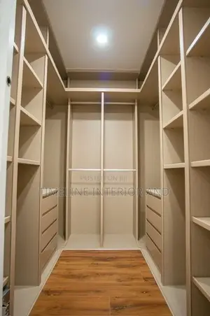 Wooden Shelves Partioning.